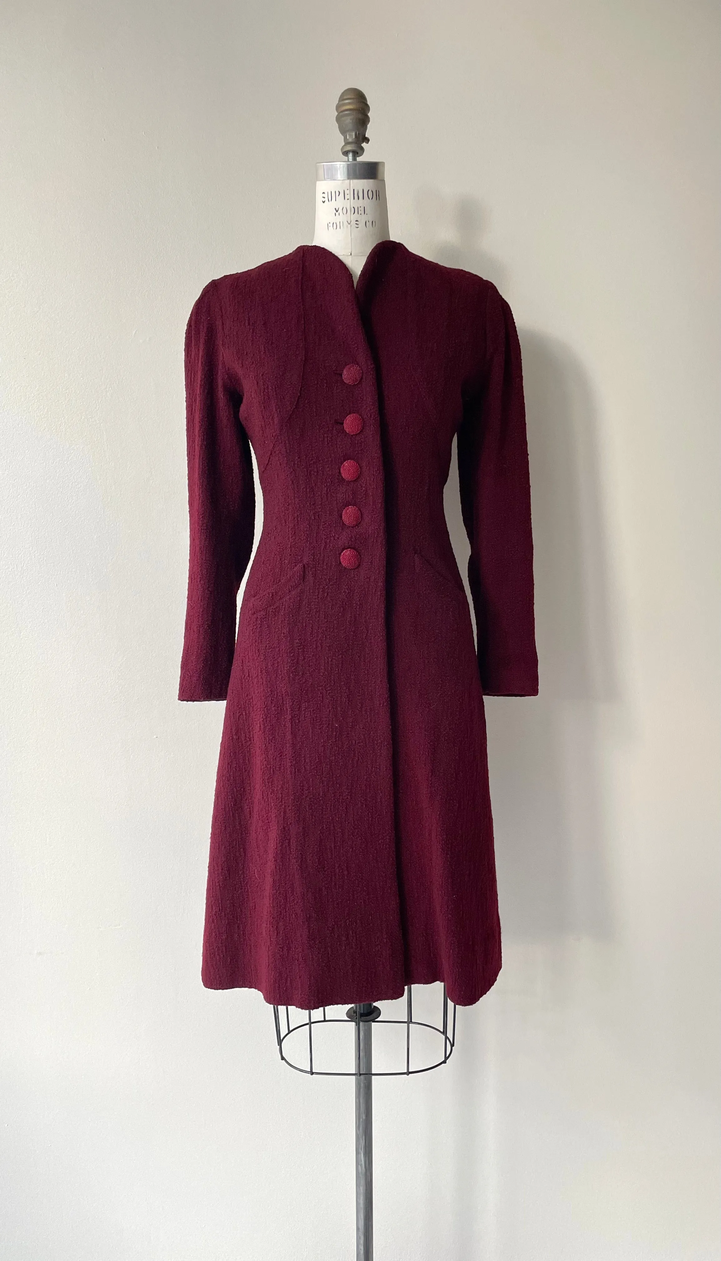 Ingenue Wool Coat | 1930s