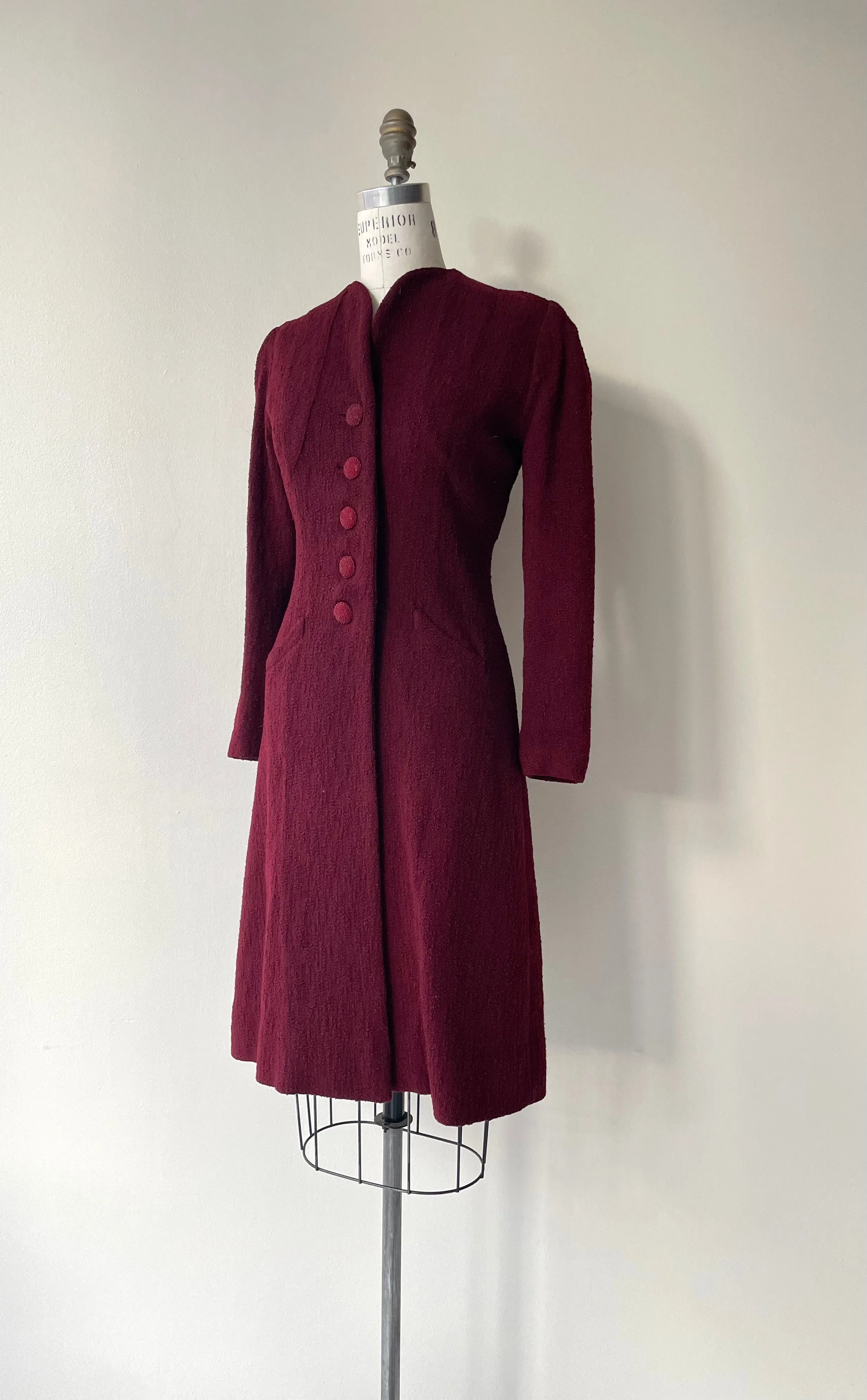 Ingenue Wool Coat | 1930s