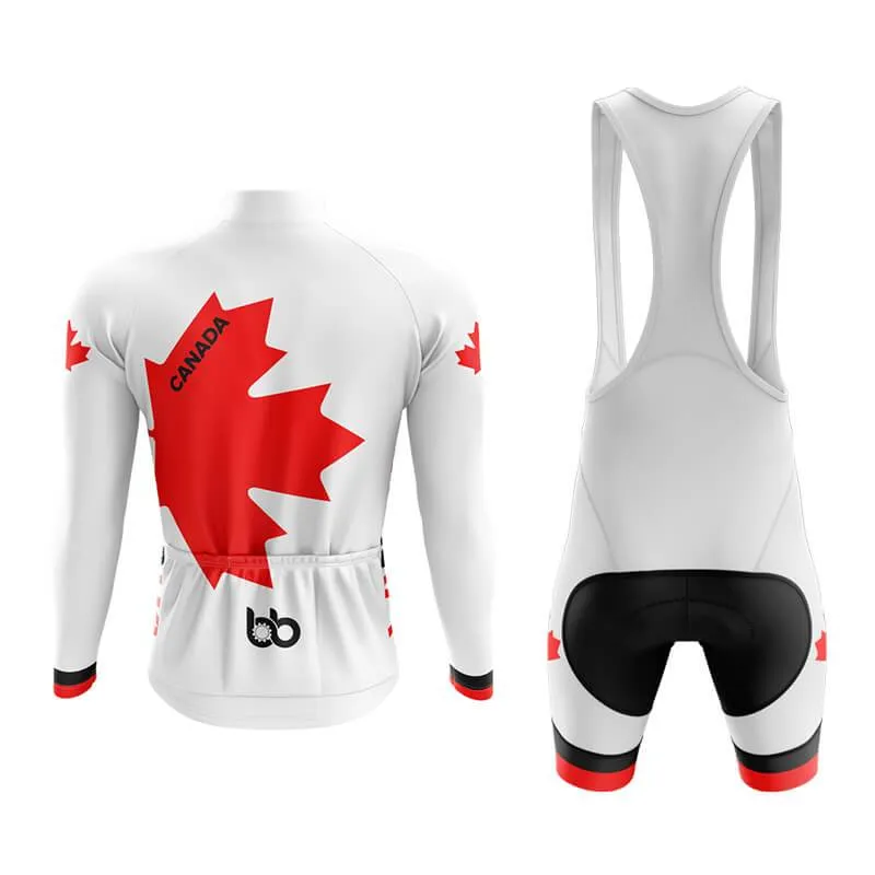 Invert Team Canada Aero Cycling Kit (White)