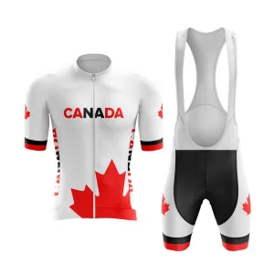 Invert Team Canada Aero Cycling Kit (White)