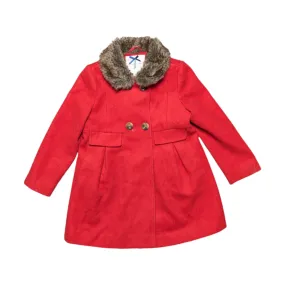 Jasper Conran Faux Fur Trim Coat