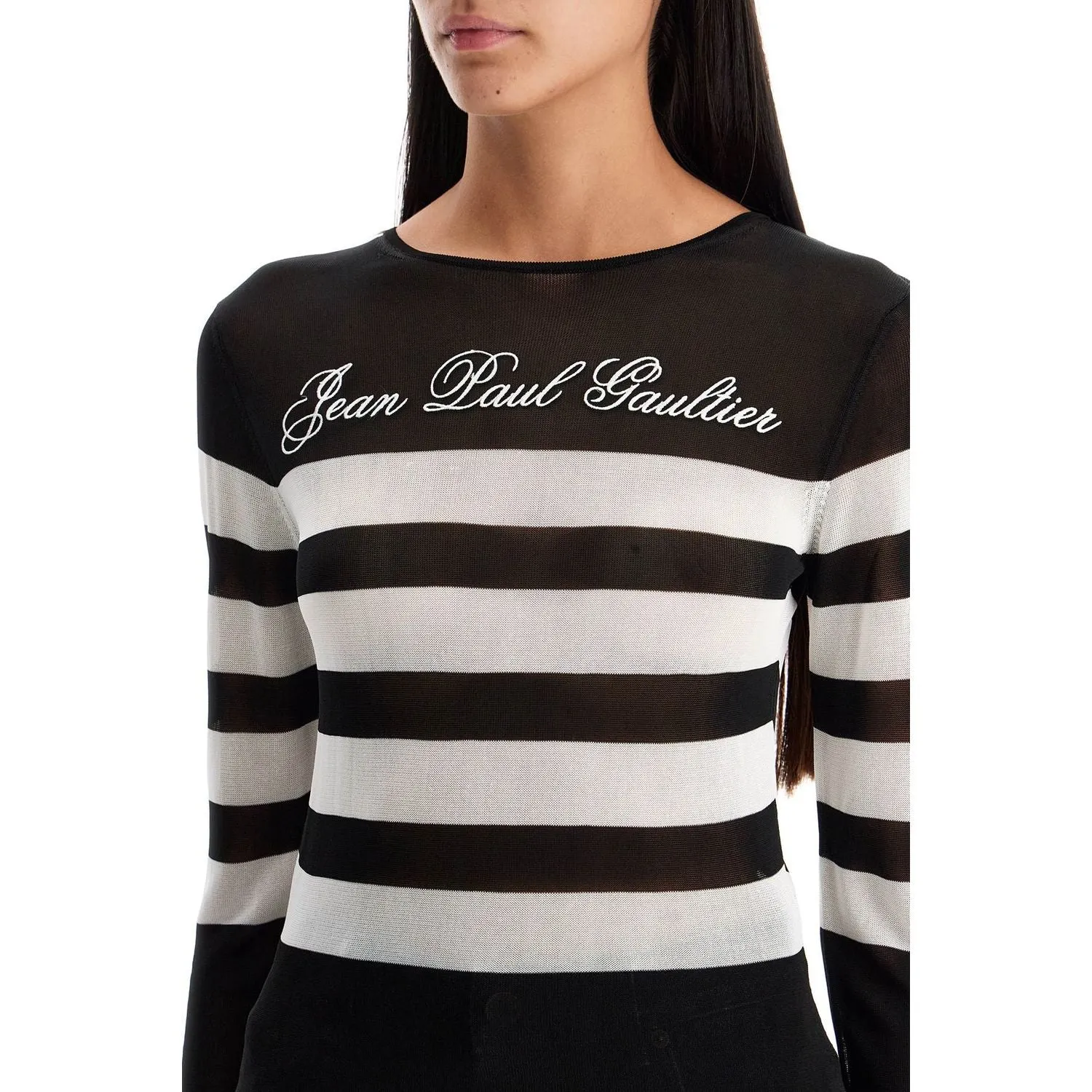 JEAN PAUL GAULTIER lightweight signature striped sailor