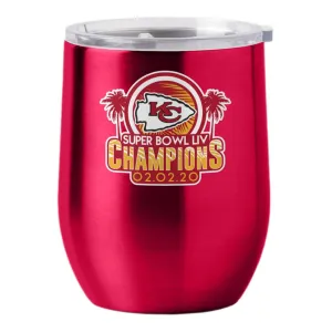 Kansas City Chiefs 2020 Super Bowl LIV Champions Stainless Steel Wine Tumbler