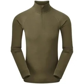 Keela Merino Base Layer Top Covert Green