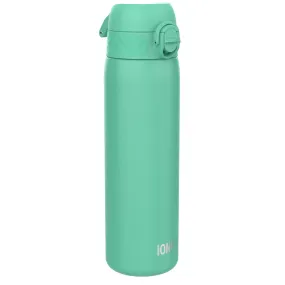 Leak Proof Slim Thermal Steel Water Bottle, Insulated, Teal, 500ml (17oz)