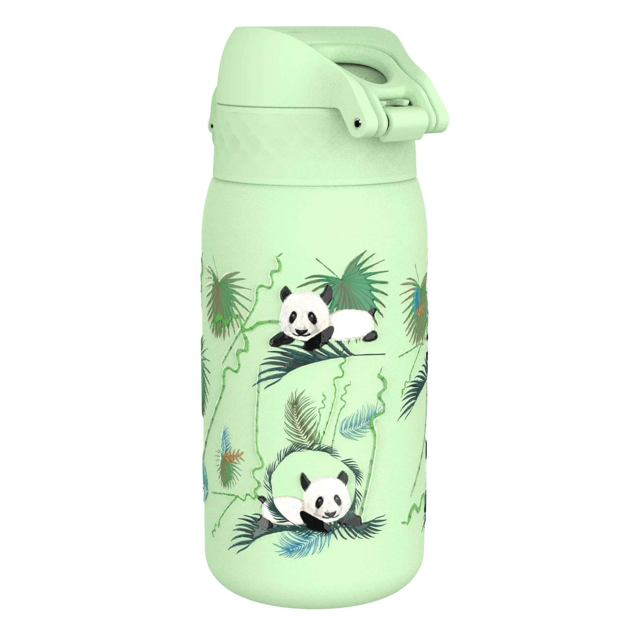 Leak Proof Thermal Steel Water Bottle, Insulated, Pandas, 320ml (11oz)