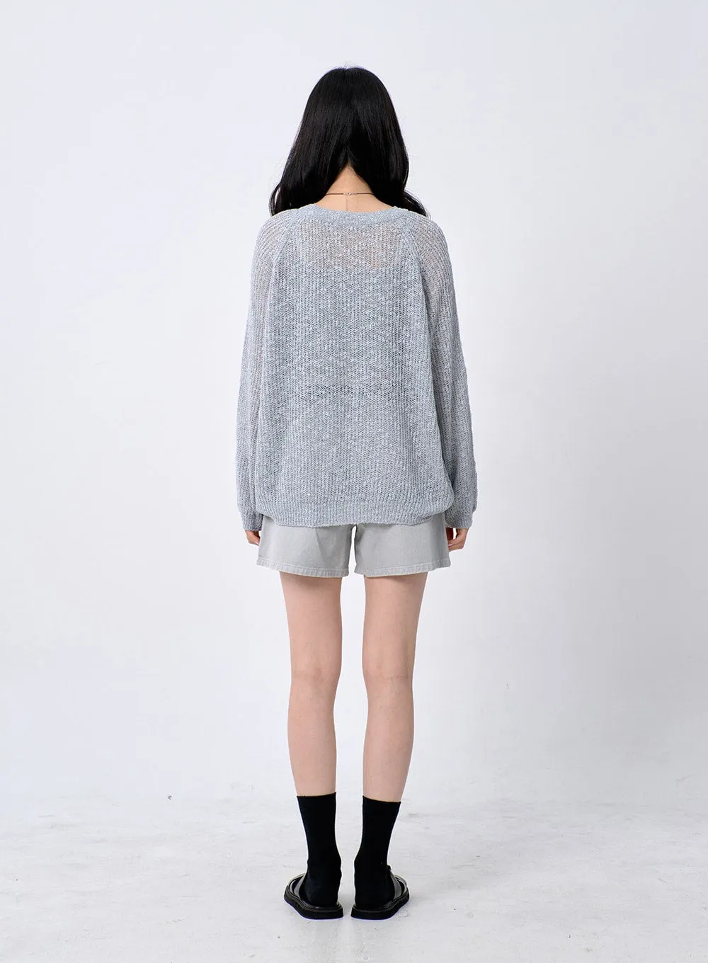 Mesh Sweater OA304