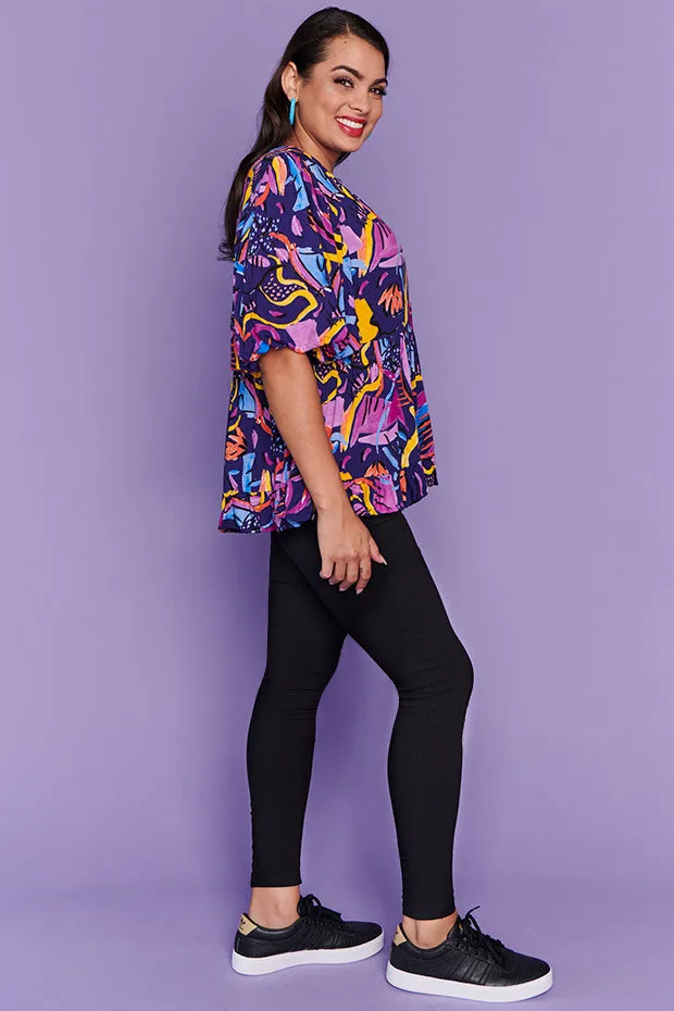 Monte Night Fiesta Blouse