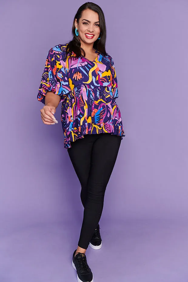 Monte Night Fiesta Blouse