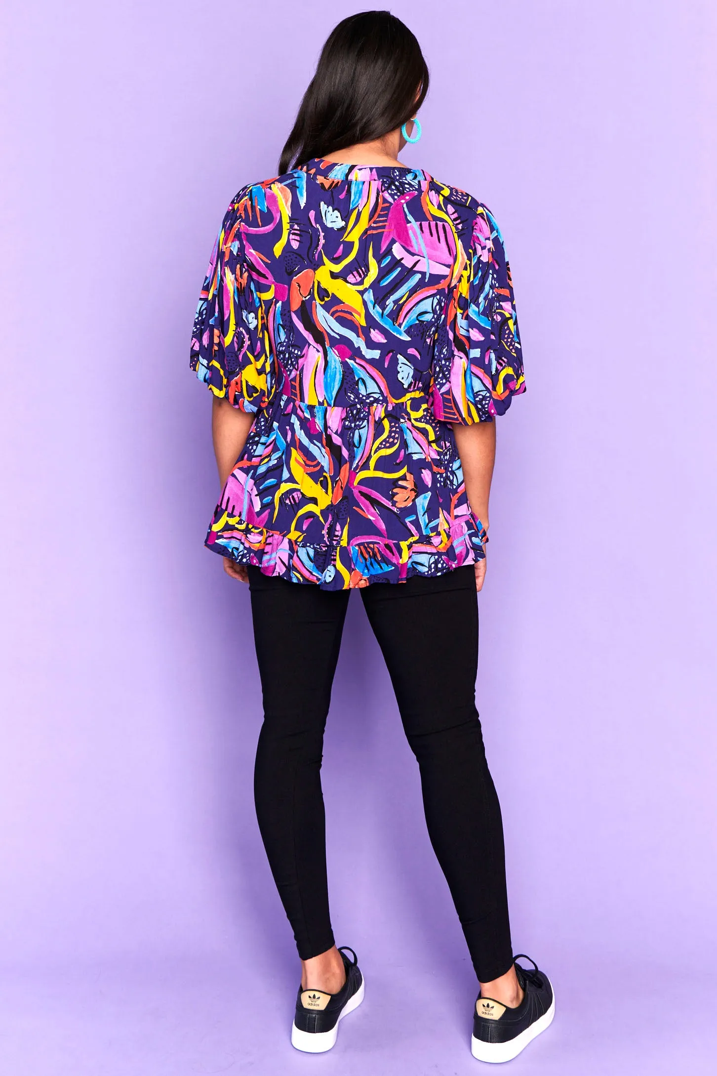 Monte Night Fiesta Blouse