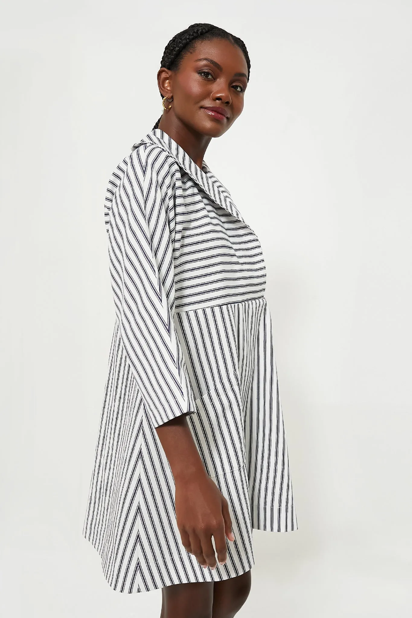 Navy Stripe Sloane Dress