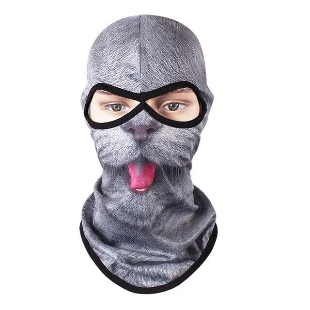 New Balaclava Animal Motorcycle Mask Tactical Balaclava Face Shield Breathable Face Mask Motorcycle Biker Moto Helmet Skull Mask