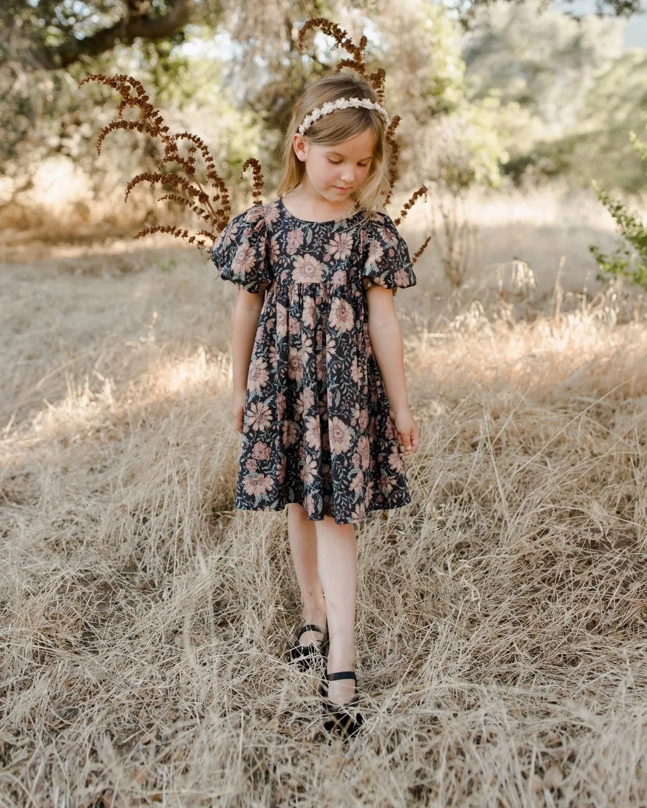 NoraLee Girls HOLIDAY BLOOM Luna Dress