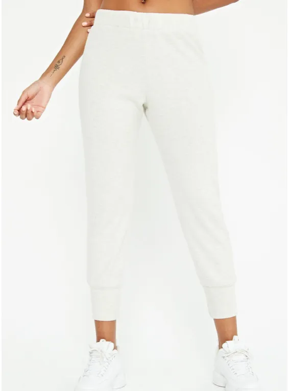 Oatmeal Cozy Jogger Pants