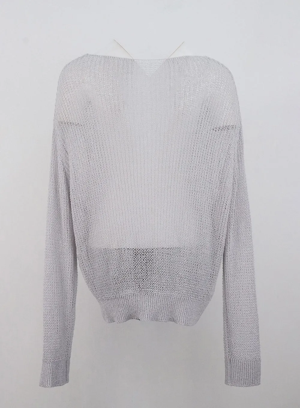 Oversized Mesh Sweater OL328