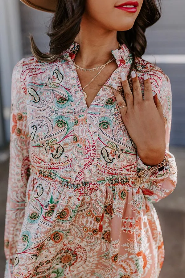 Perfectly Yours Floral Shift Dress