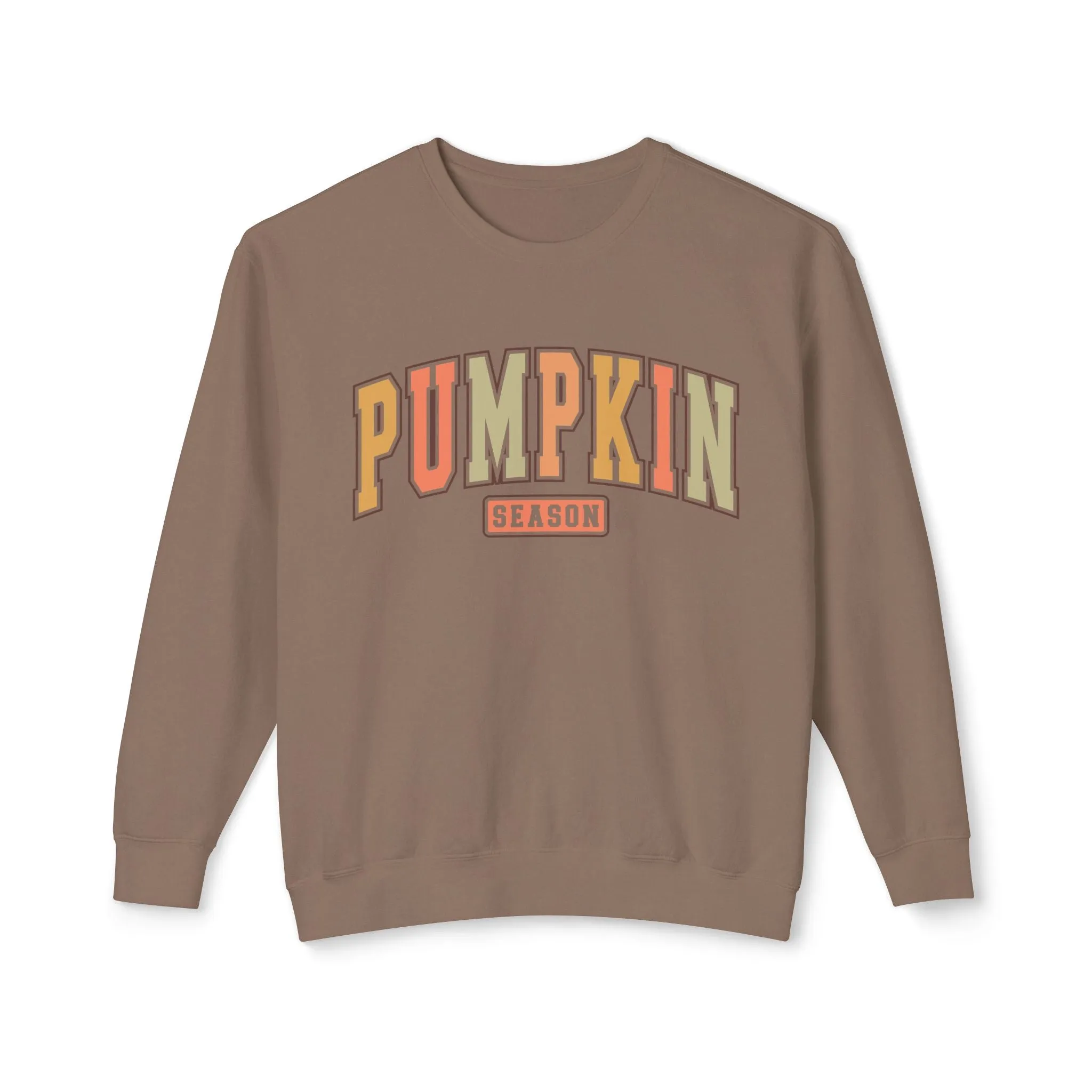 Pumpkin Season Unisex Lightweight Crewneck Sweatshirt