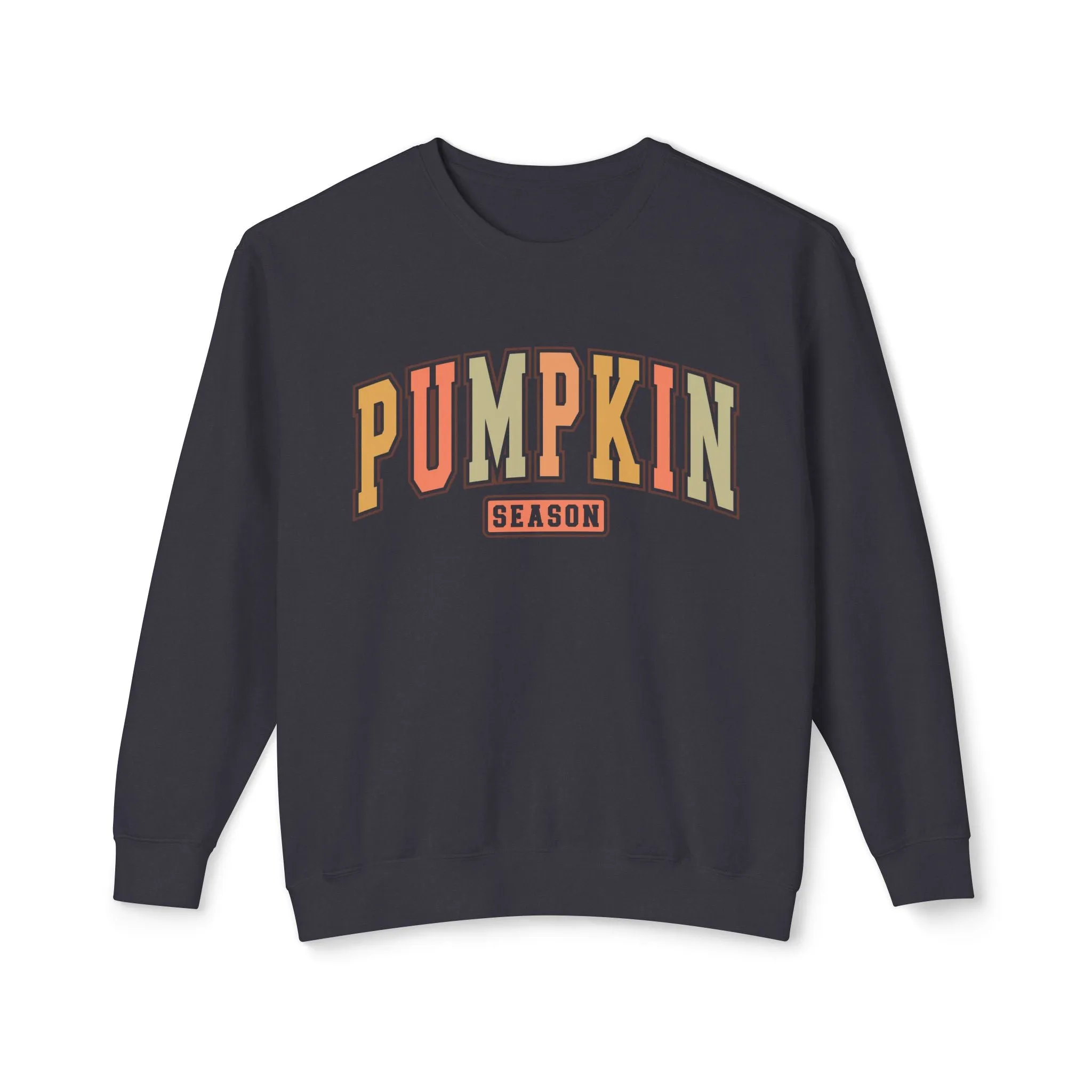 Pumpkin Season Unisex Lightweight Crewneck Sweatshirt