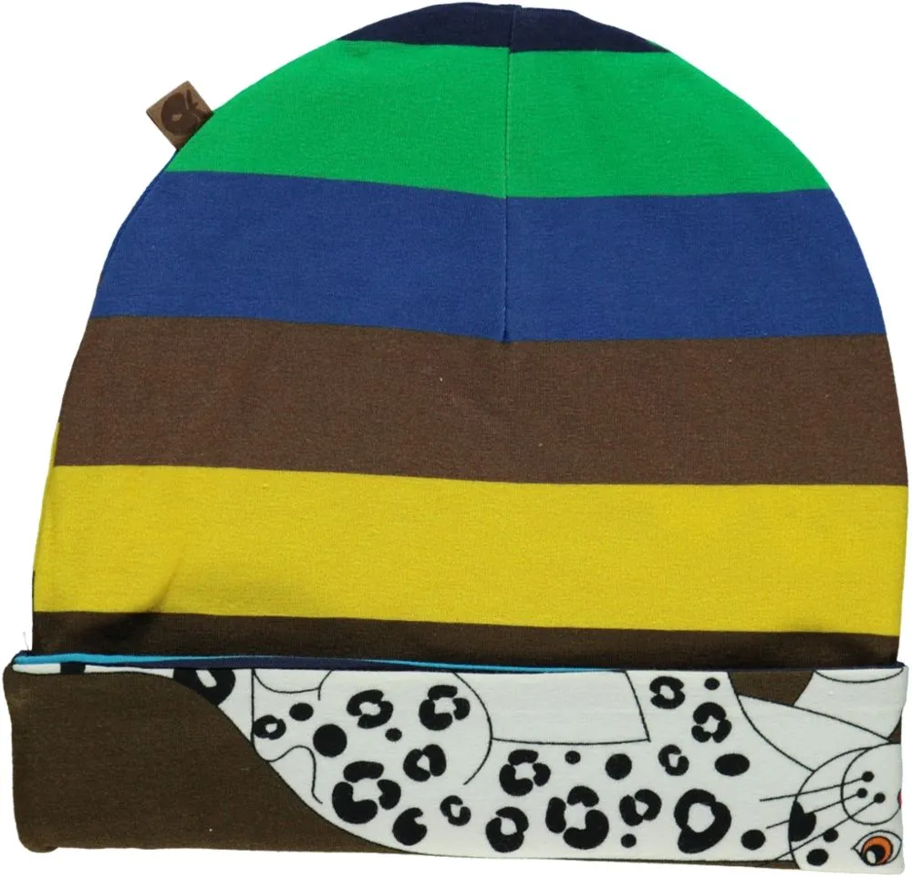 Reversible Beanie, Stripes