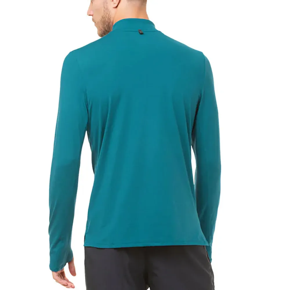 Ronhill Core Thermal Half Zip Long Sleeve Mens Running Top - Blue