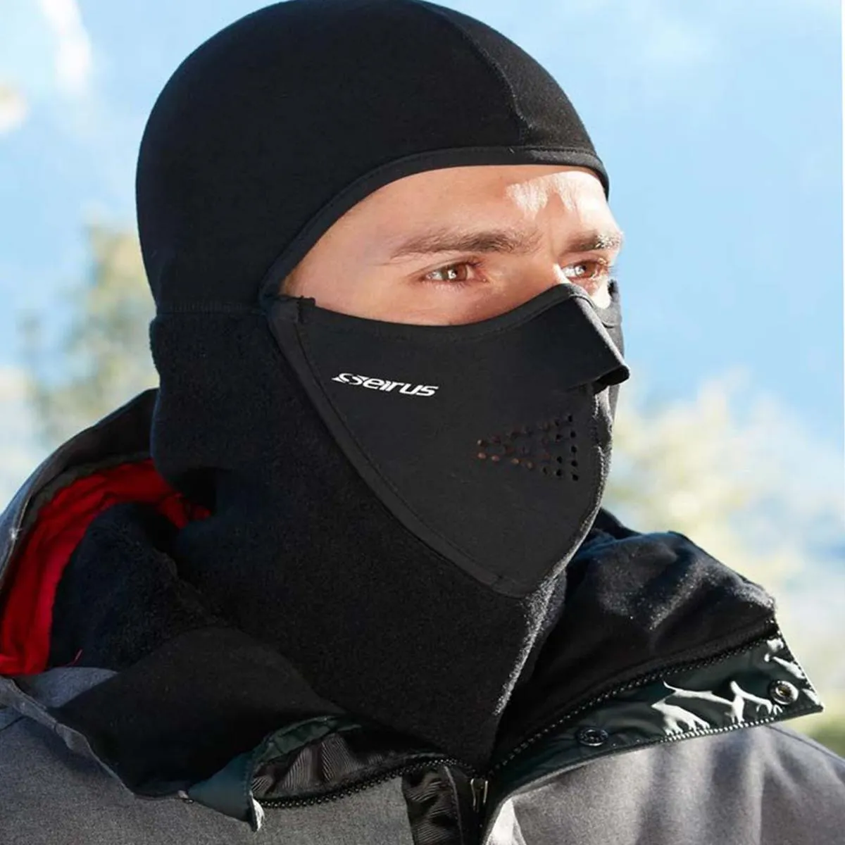 Seirus Innovation Magnemask Combo Thick N Thin - Black - Small/Medium