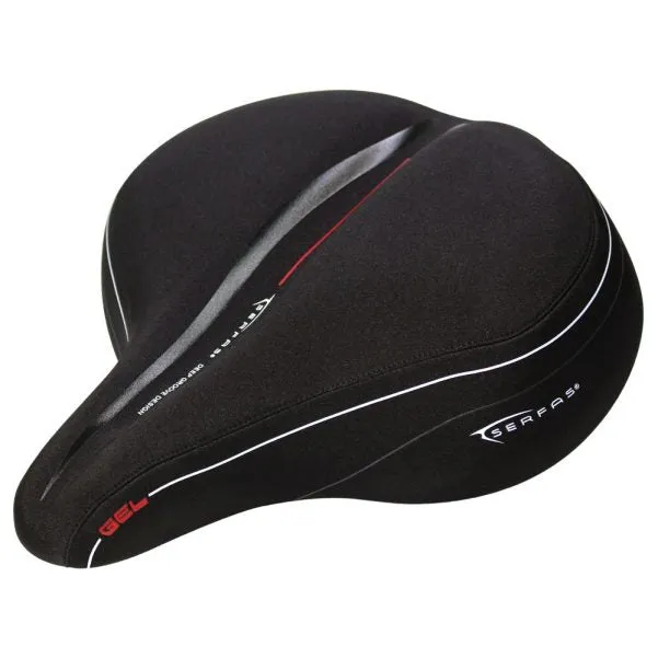 Serfas Wide Reactive Gel Saddle -Live4Bikes