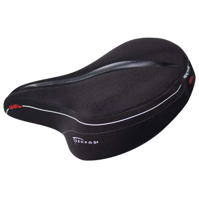 Serfas Wide Reactive Gel Saddle -Live4Bikes