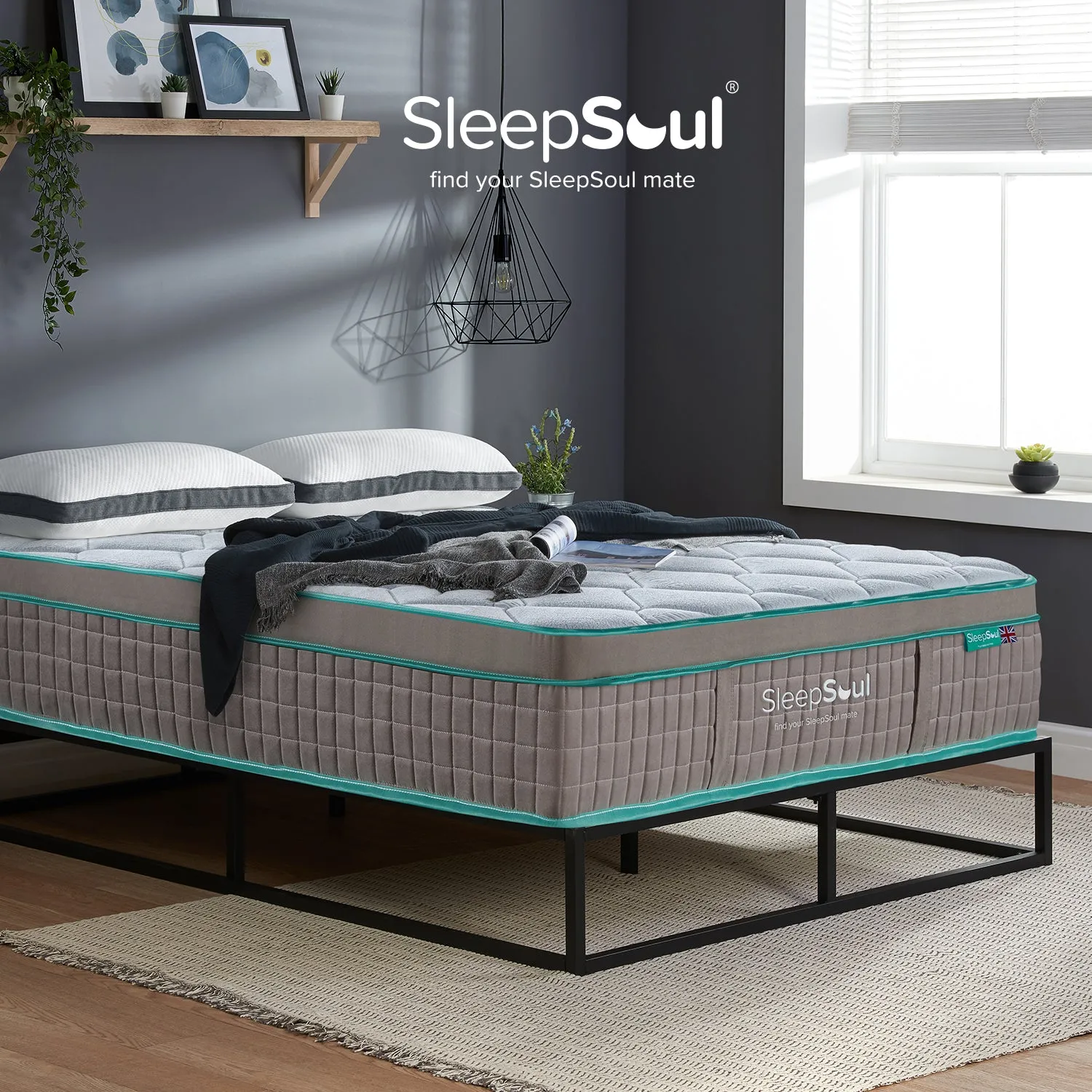 SleepSoul Quartz 1500 Pocket Sprung Mattress 180X200