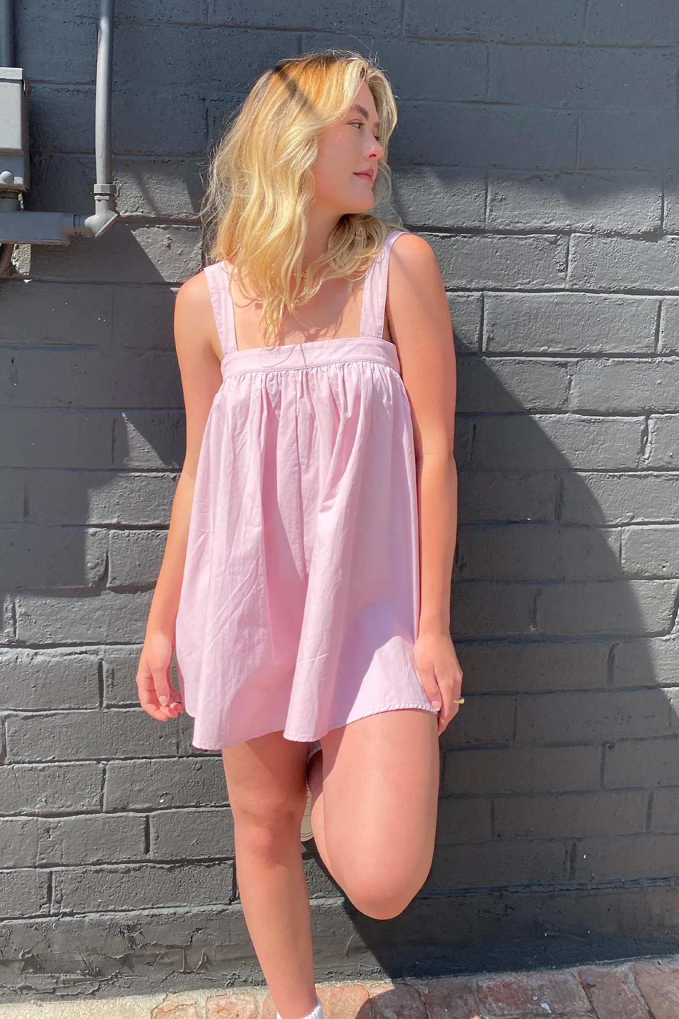 Sleeveless Babydoll Romper