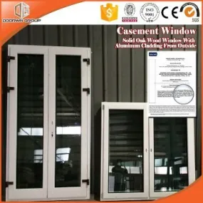 Solid Wood Tilt Turn Replacement Casement Window for Italy Market - China Window, Wood Aluminum Window