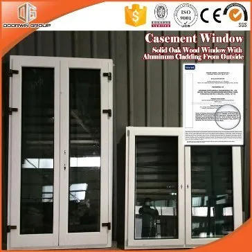 Solid Wood Tilt Turn Replacement Casement Window for Italy Market - China Window, Wood Aluminum Window