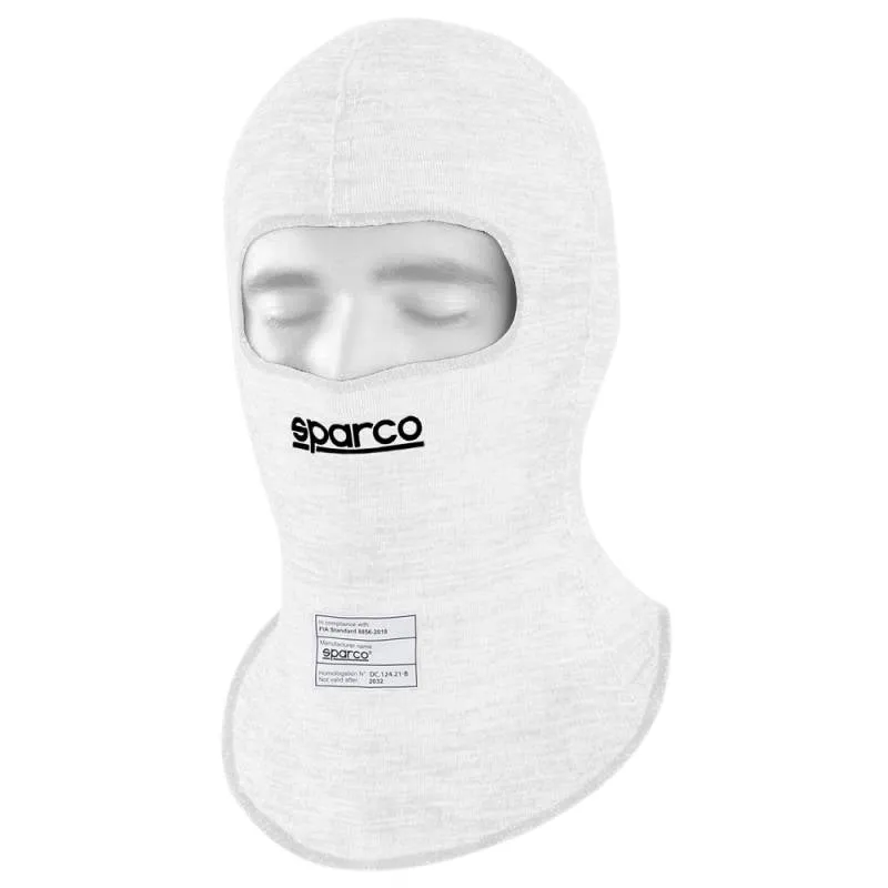 Sparco RW-10 Shield Pro Balaclava - White