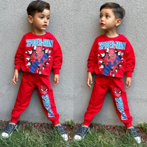 Spiderman Web Joggers Set