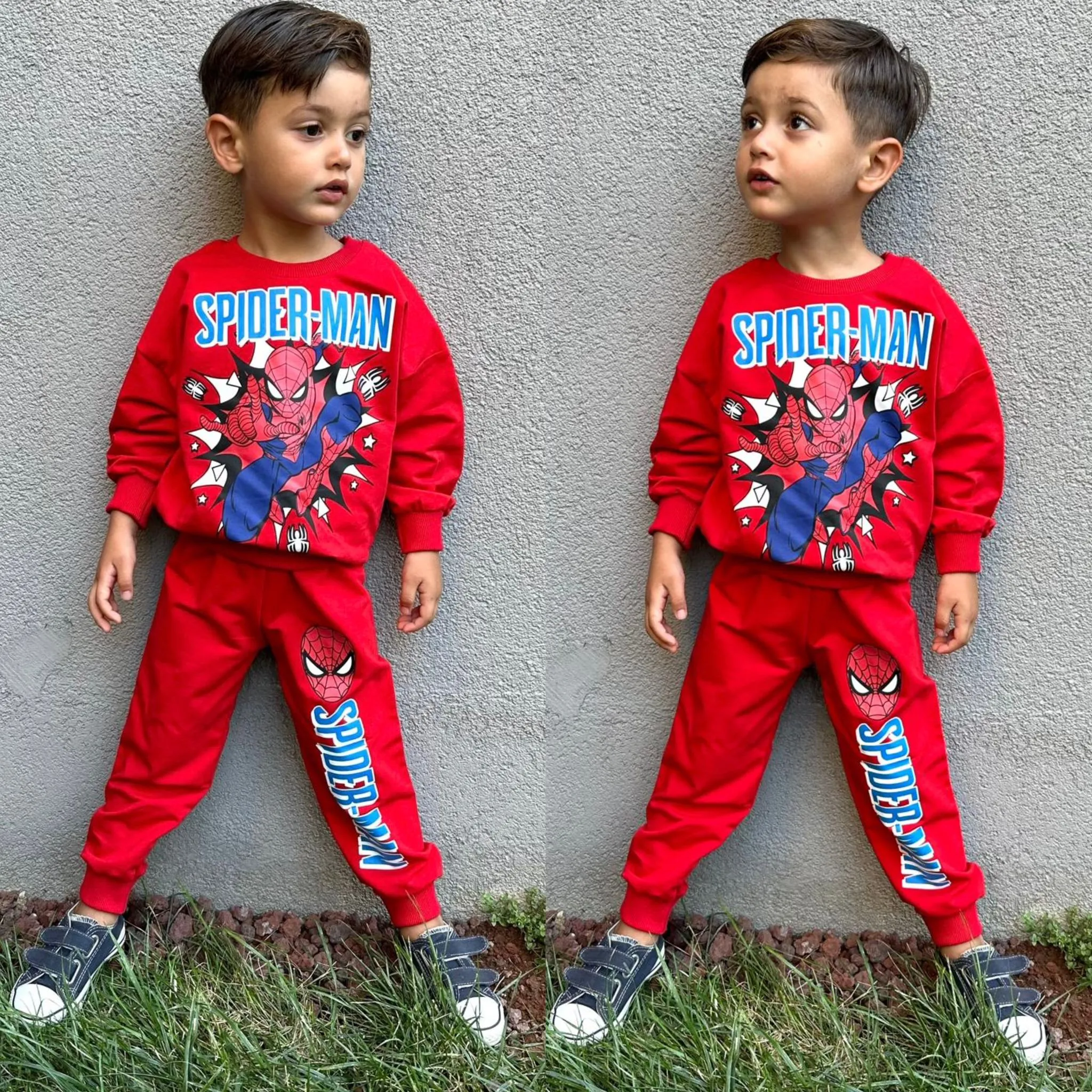 Spiderman Web Joggers Set