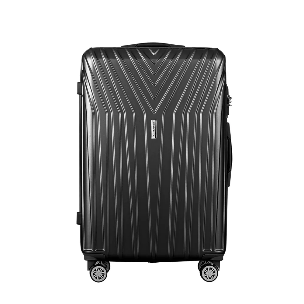 Suitcase Set 3pc - Lightweight-Black