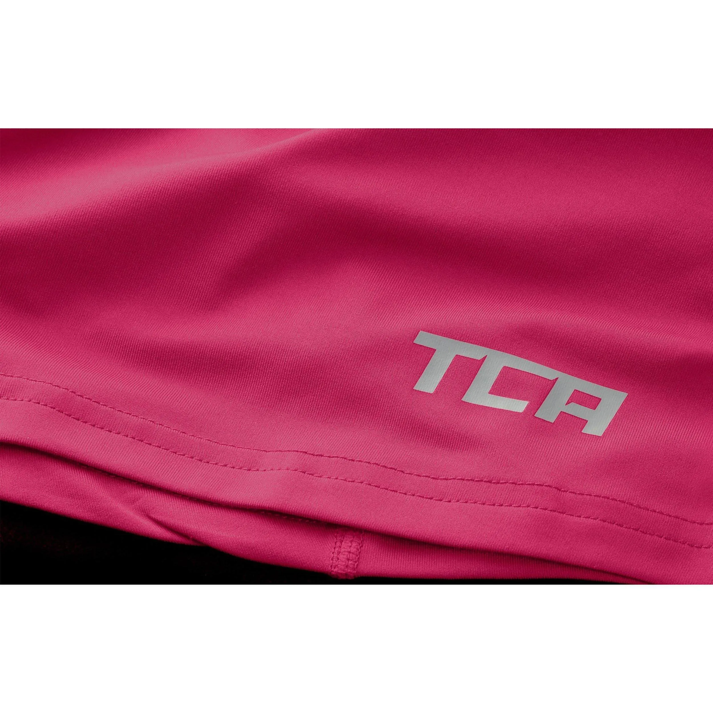 TCA Pro Performance Womens Short Sleeve Baselayer Running Top - Pink