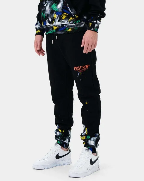 TEEK - Black Hand Paint jogger