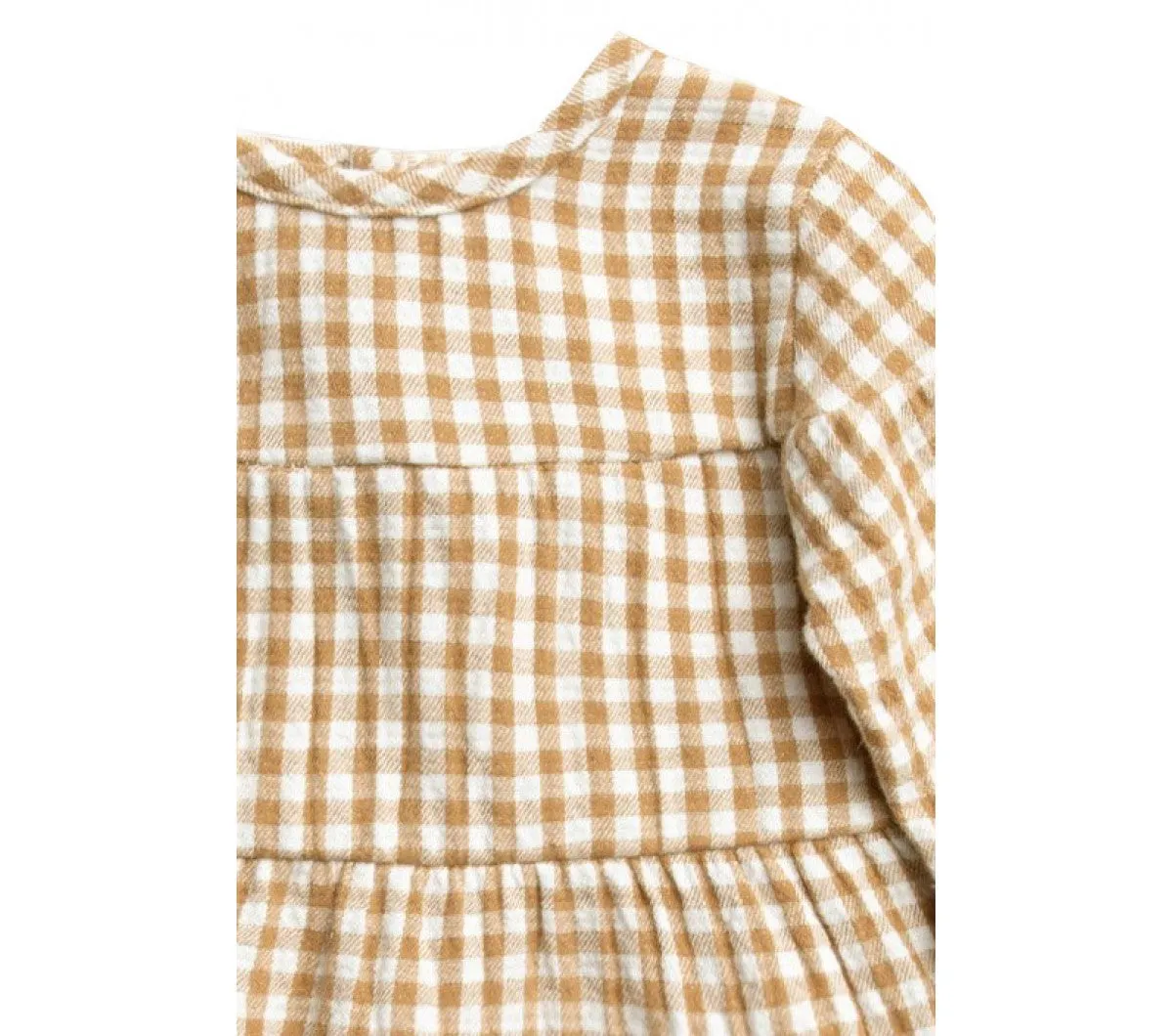 The Belle Dress by Quincy Mae - Honey Gingham - BABY