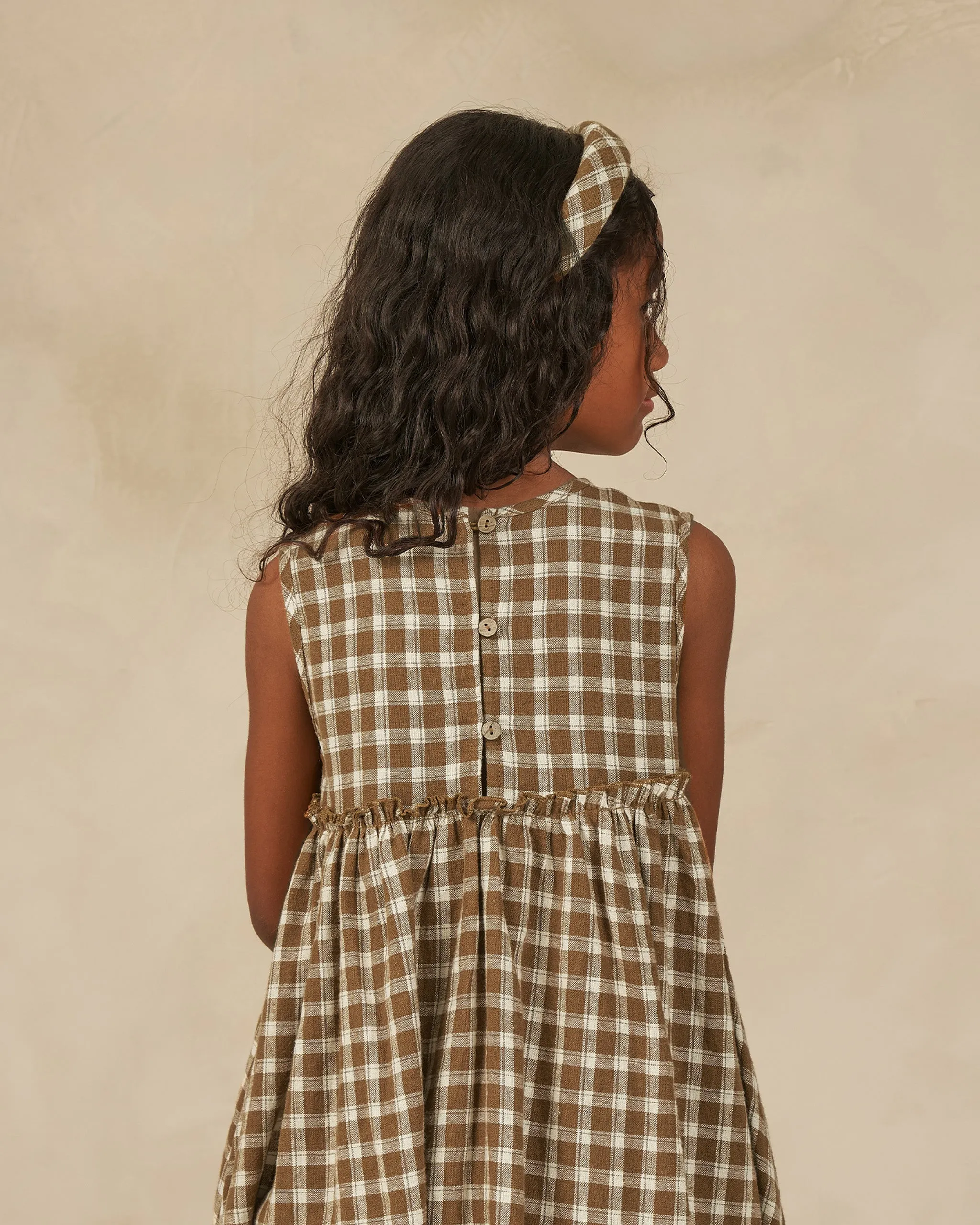 The Harper Dress by Rylee   Cru - Saddle Plaid - BABY