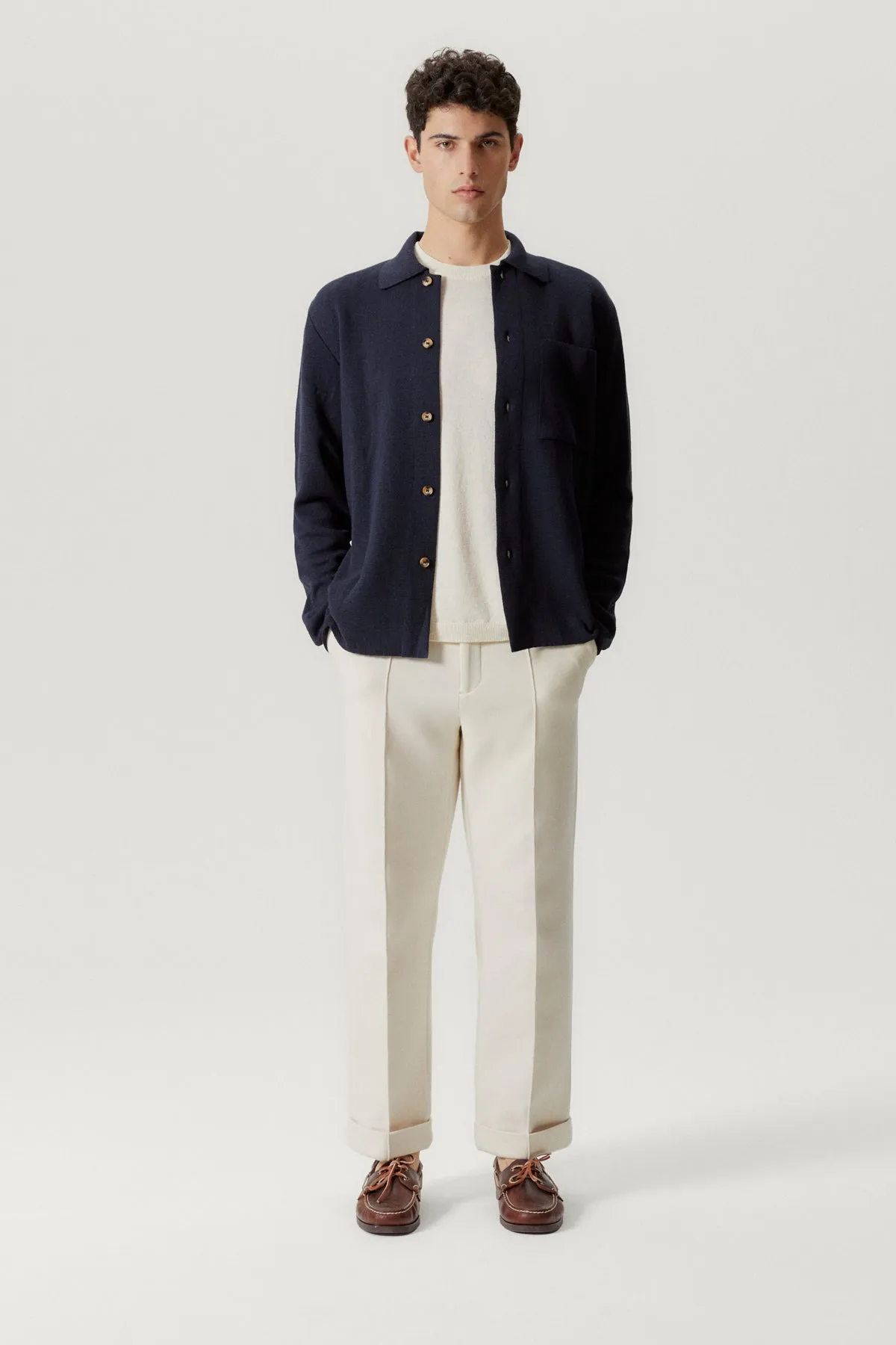 The Linen Cotton Lightweight Overshirt