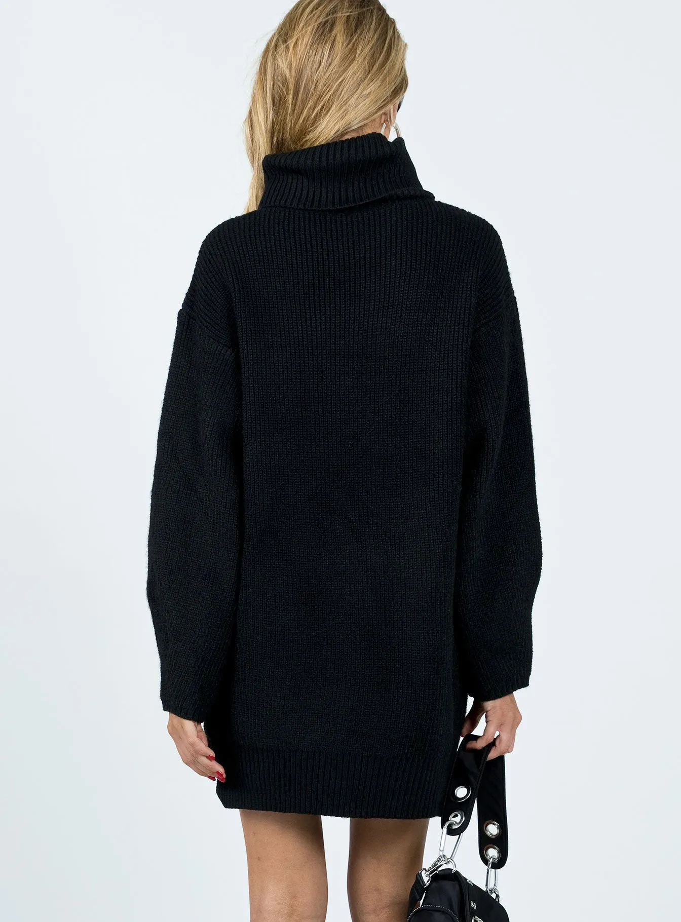 Theese Sweater Dress Black