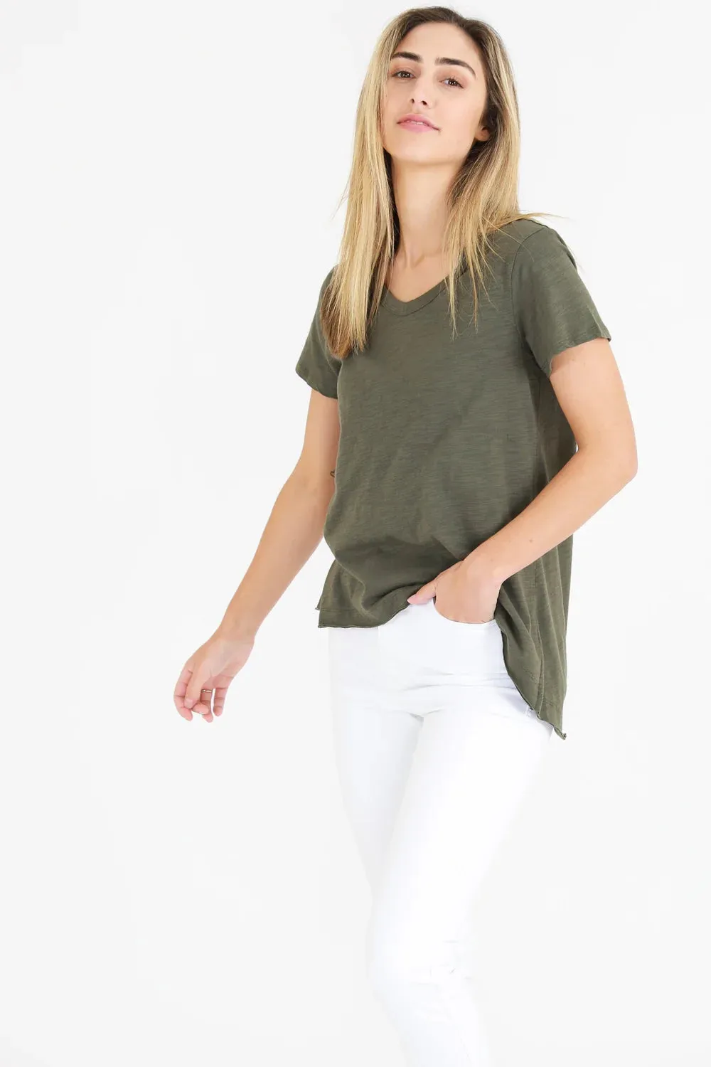 Thornton Tee - Olive