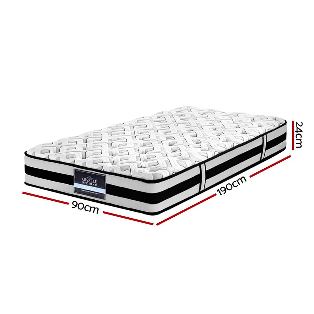 Tight Top Pocket Spring Mattress 24cm Thick ‚ Single