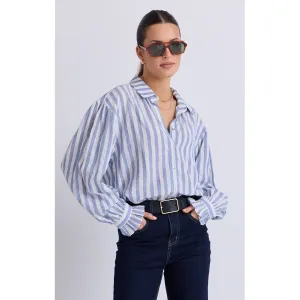 Top Connection Shirt - Blue Stripe