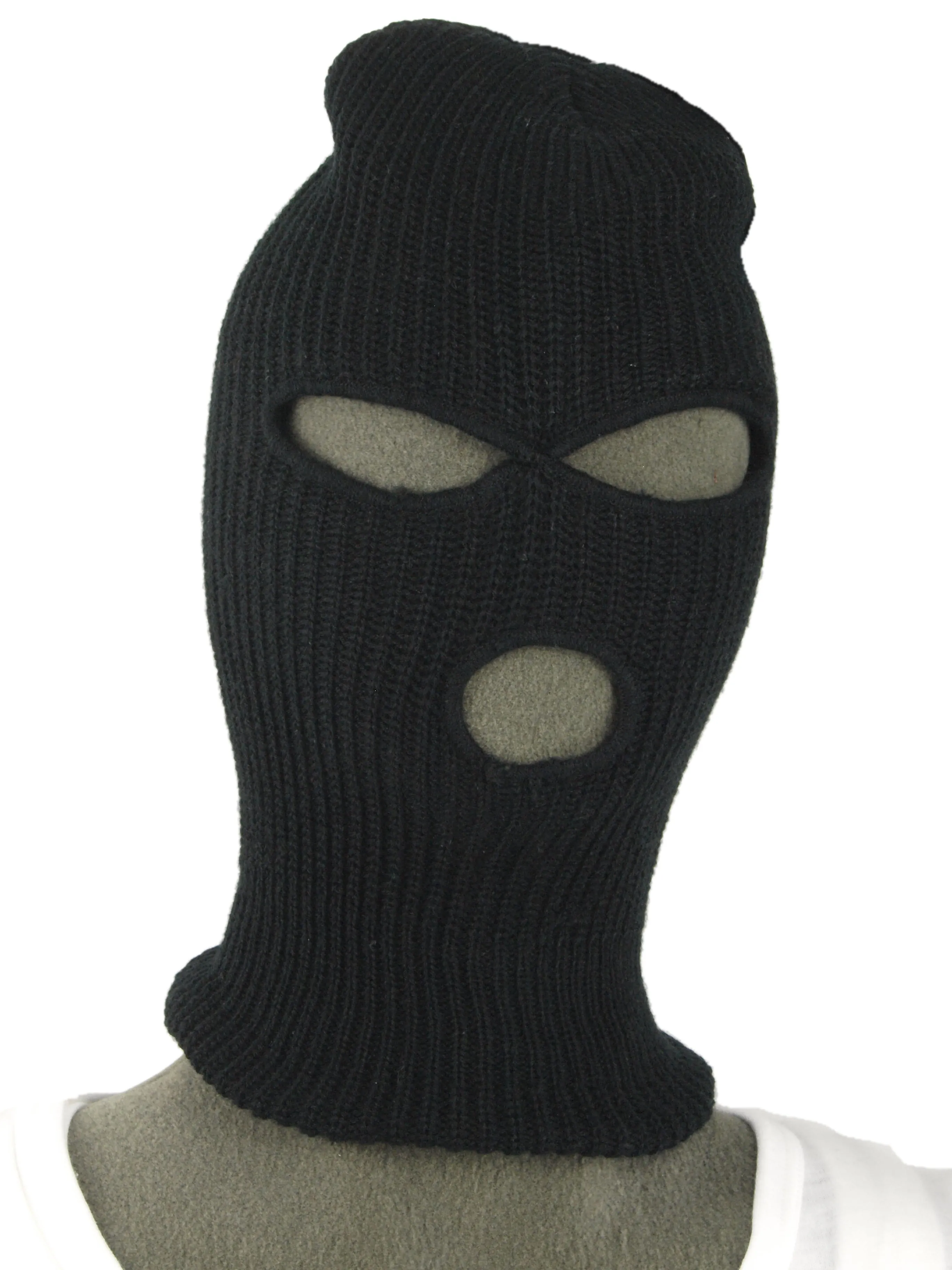 US Black Balaclava - (Red Wing)