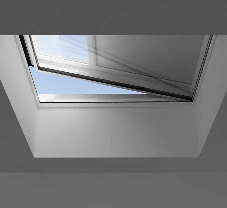 VELUX CVU 080080 1093 INTEGRA® Electric Curved Glass Rooflight Package 80 x 80 cm (Including CVU Triple Glazed Base & ISU Curved Glass Top Cover)