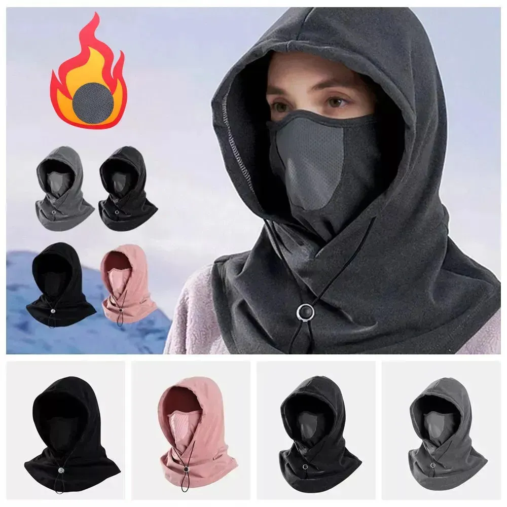 Winter Fleece full  Face Mask Winter Face Covering cold weather balaclava