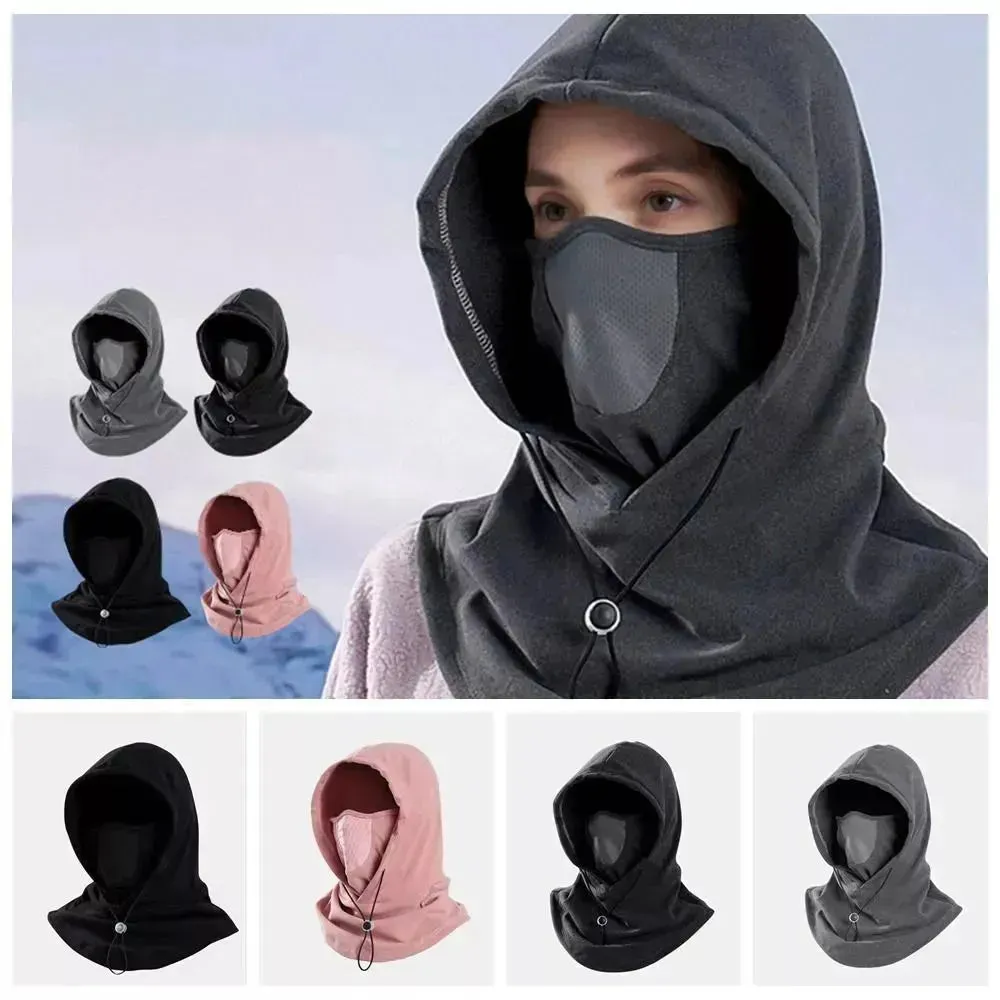 Winter Fleece full  Face Mask Winter Face Covering cold weather balaclava