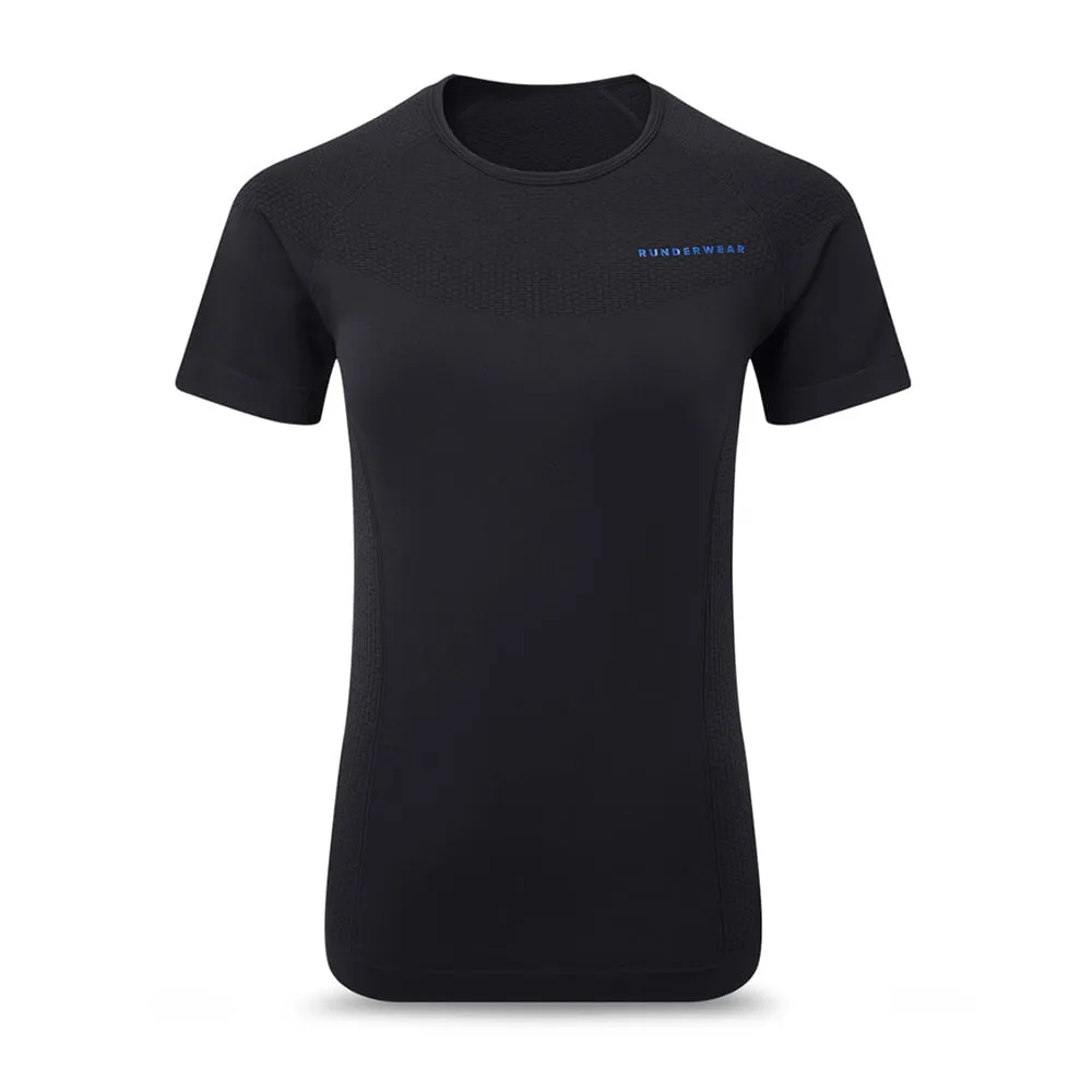 Women's Short Sleeve Seamless Running Top