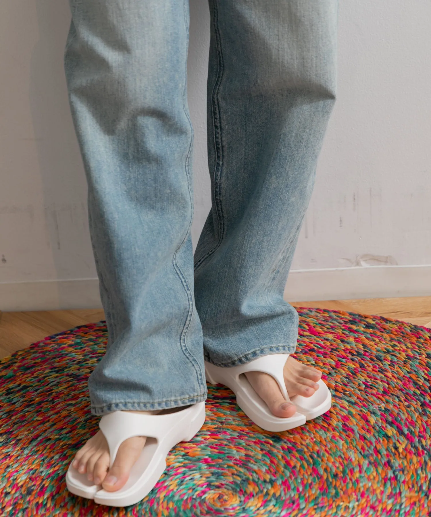 【WOMEN】YANUK ボーイズストレート LEA  TVS Trick Denim